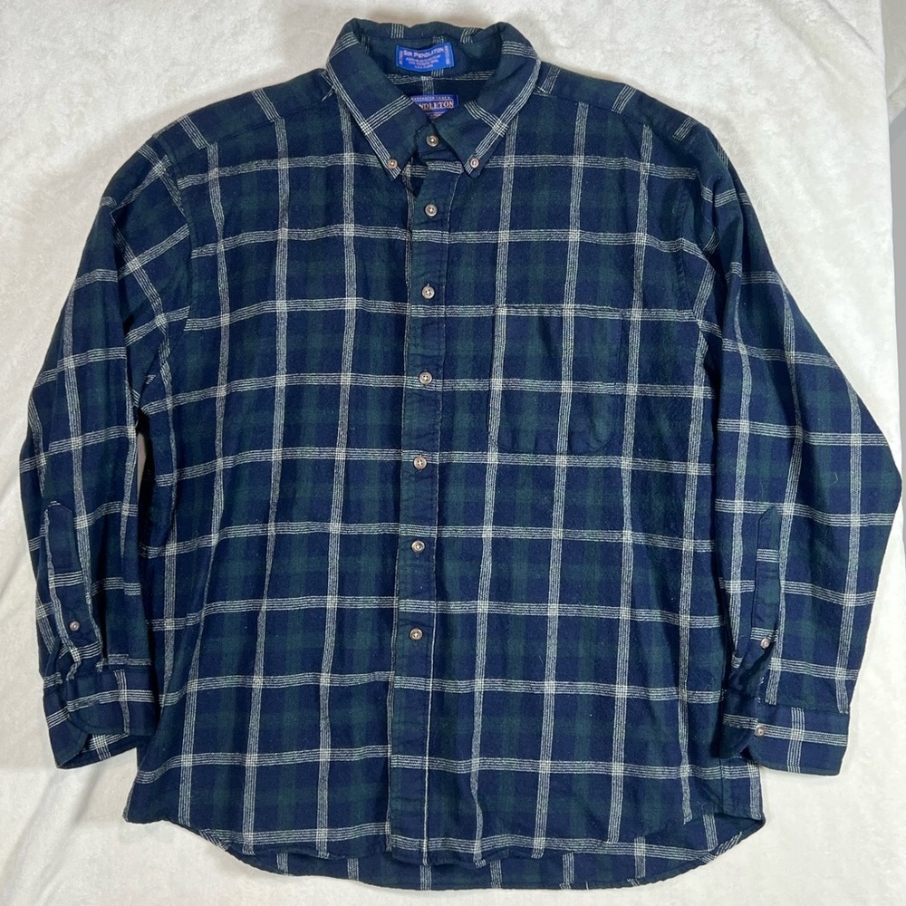 Pendleton Sir Pendleton Xl 100% Worsted Wool Usa … - image 1